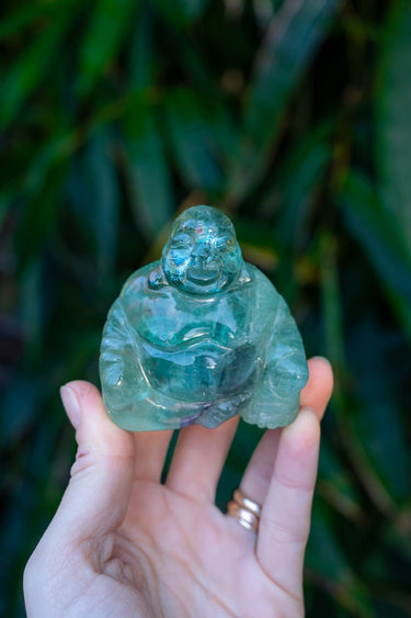 Fluorite Buddha